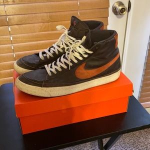 *Rare* Brown and Orange Nike 6.0 High Top Dunks